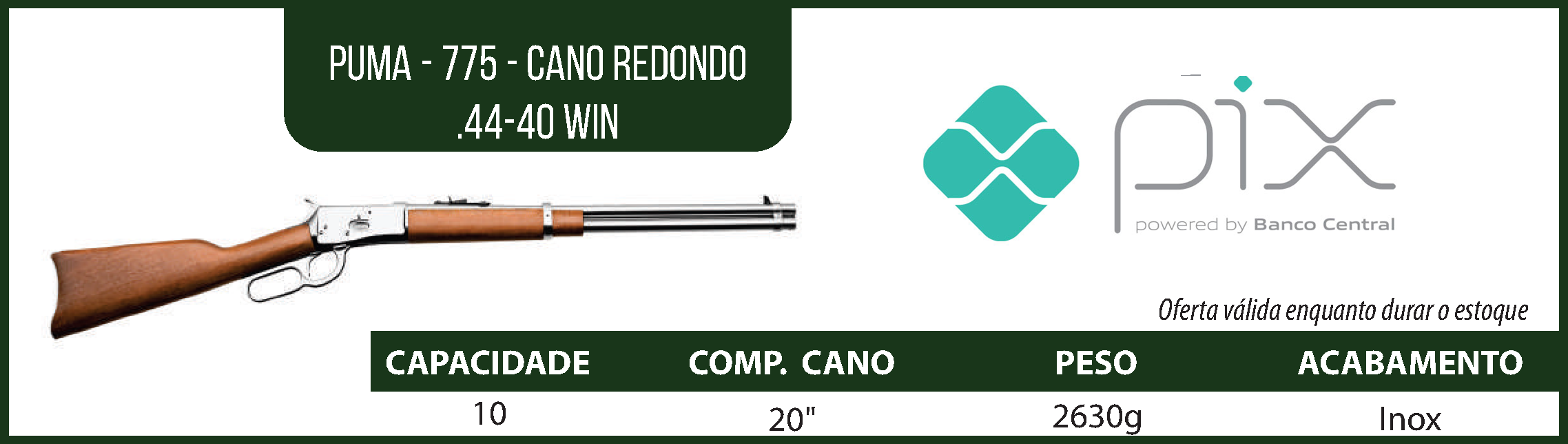 Puma 775 - CANO REDONDO