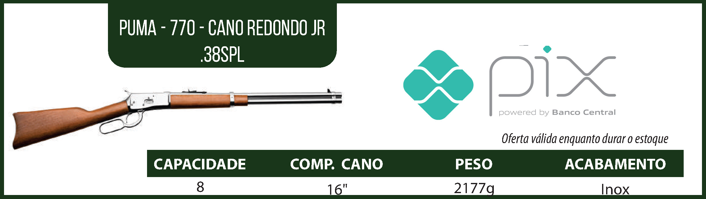 Puma 770 - CANO REDONDO JR
