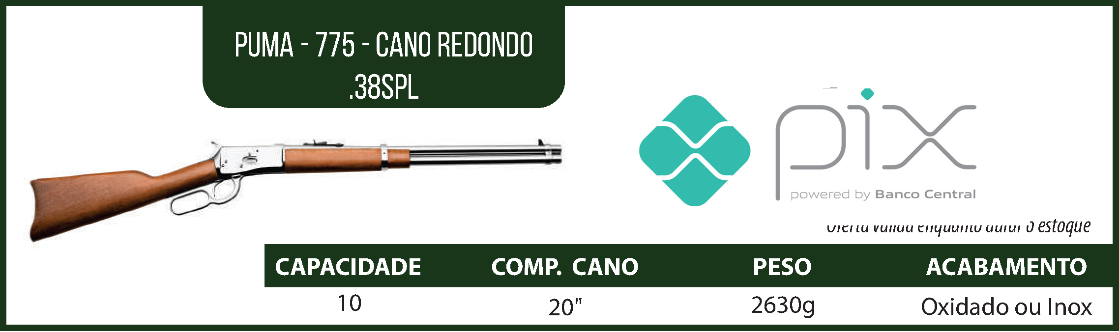 Puma 775 - CANO REDONDO
