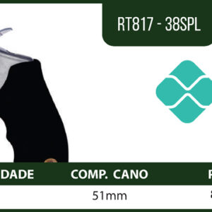 REVÓLVER TAURUS RT817 Calibre .38