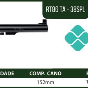 REVOLVER RT 86 TA 38SPL