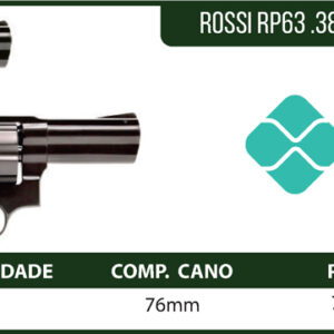 REVÓLVER RP63 38SPL -3"
