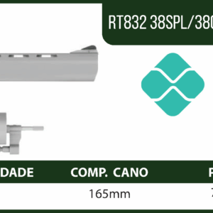 REVOLVER RT832 38SPL/380AUTO 6"
