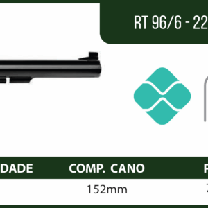 REVÓLVER RT 96/6 - 22lr - 6"