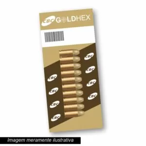 10 Munições - GOLDHEX