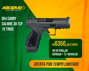 GX4 CARY CALIBRE 38 TPC 15 TIROS
